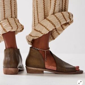 Free People Leather Sandals